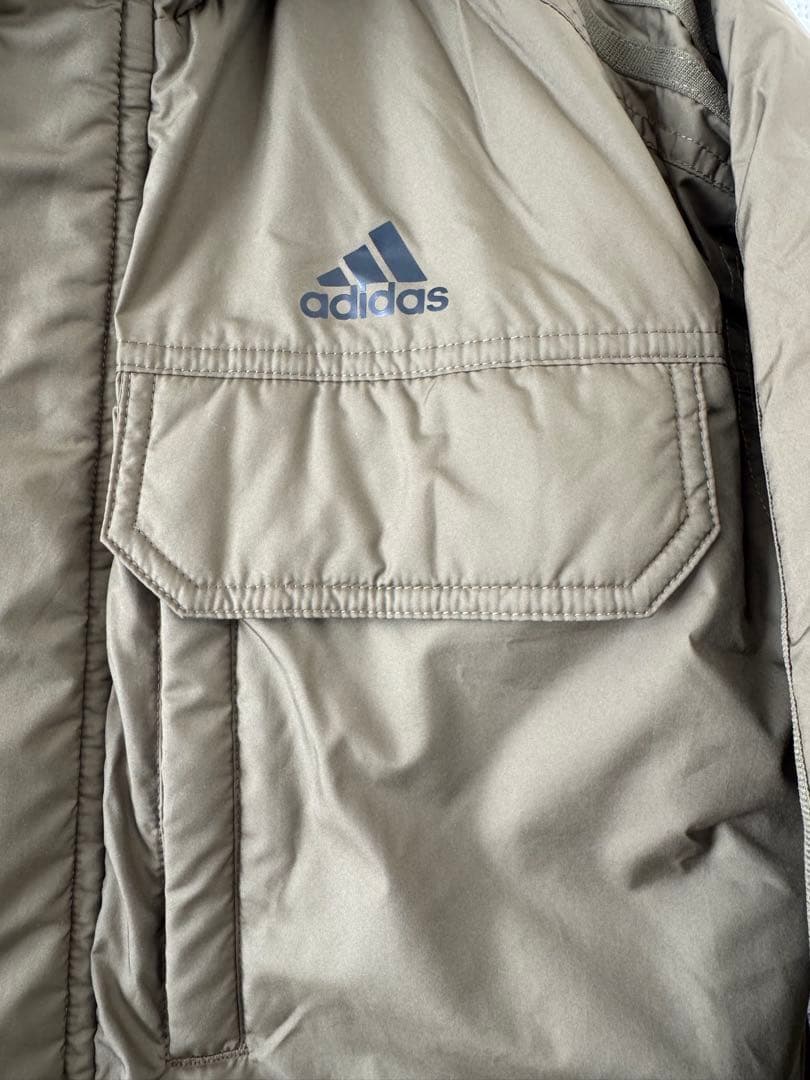 adidas ジャージ上下セット　メンズ　Sサイズ　秋冬用　オリーブ色　新品