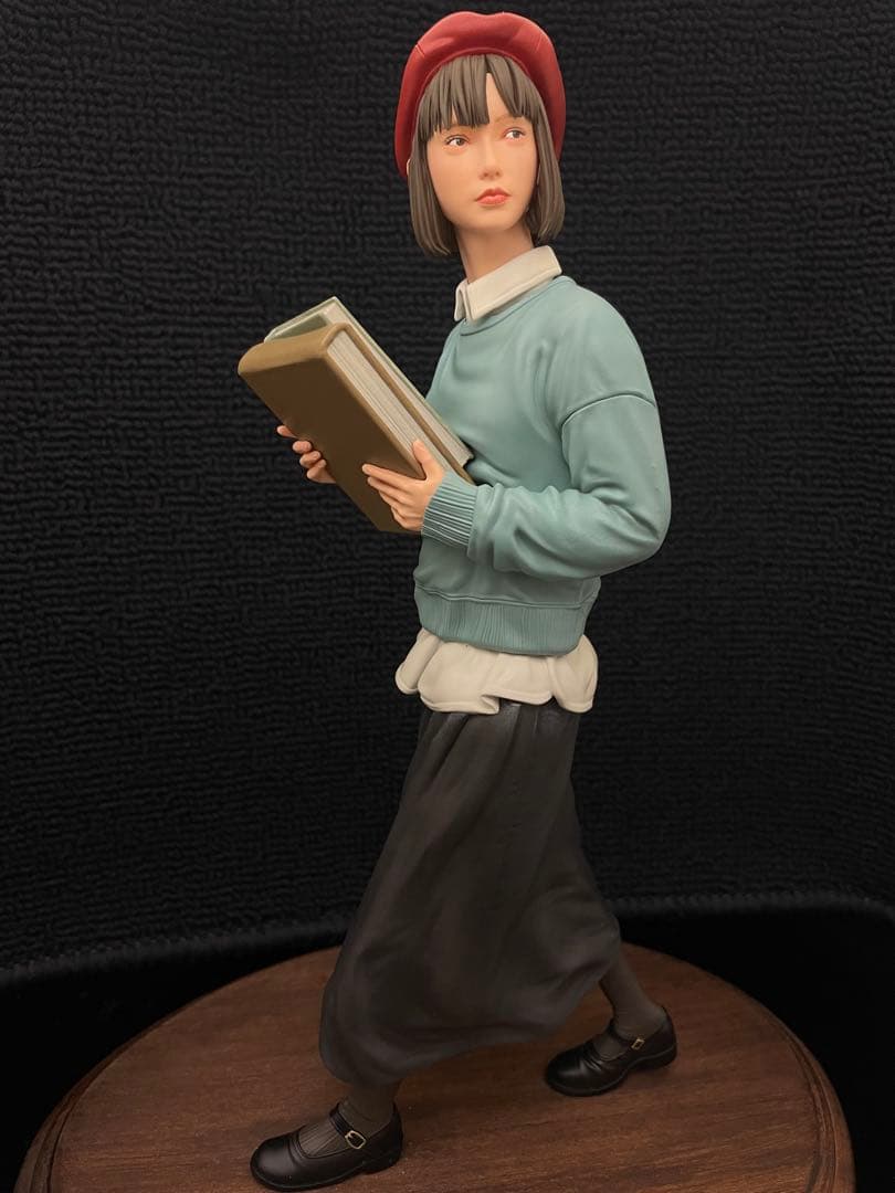 1/6 オリジナルガレージキット 本を運ぶ女性 完成品