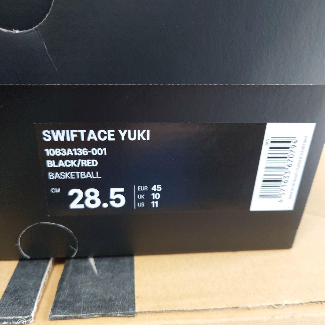 【新品未使用】SWIFTACE　YUKI　 28.5cm　ブルズカラー