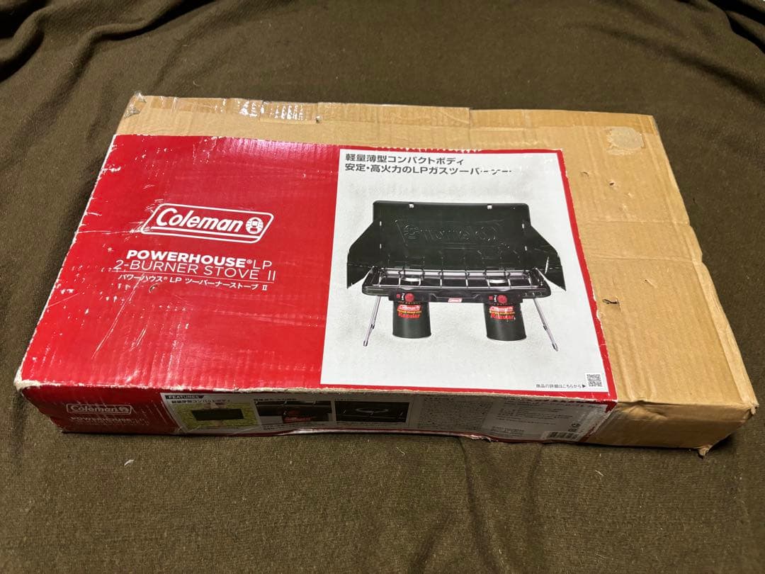 コールマン　パワーハウスツーバーナーストーブⅡ 未使用品