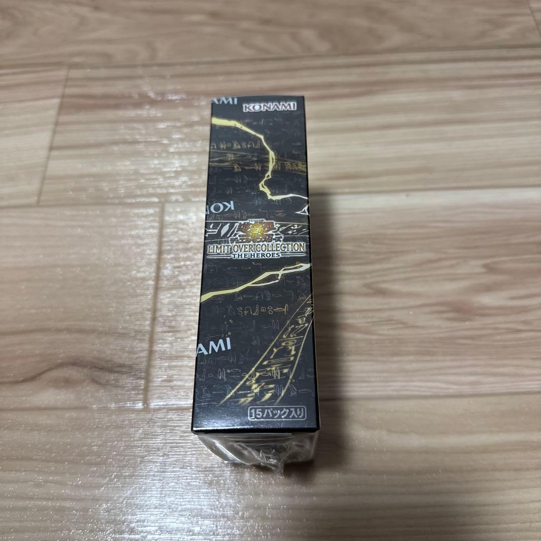 新品未開封　遊戯王OCG リミットオーバーHero 1BOX シュリンク有