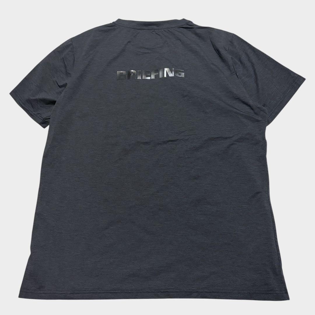 美品 BRIEFING CARVICO 3D PRINT BASIC TEE L