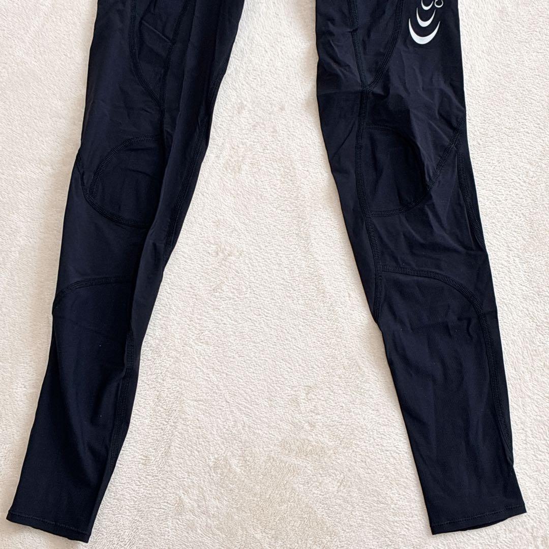 C3fit インパクトエアー　ロングタイツ　レディース　L ブラック