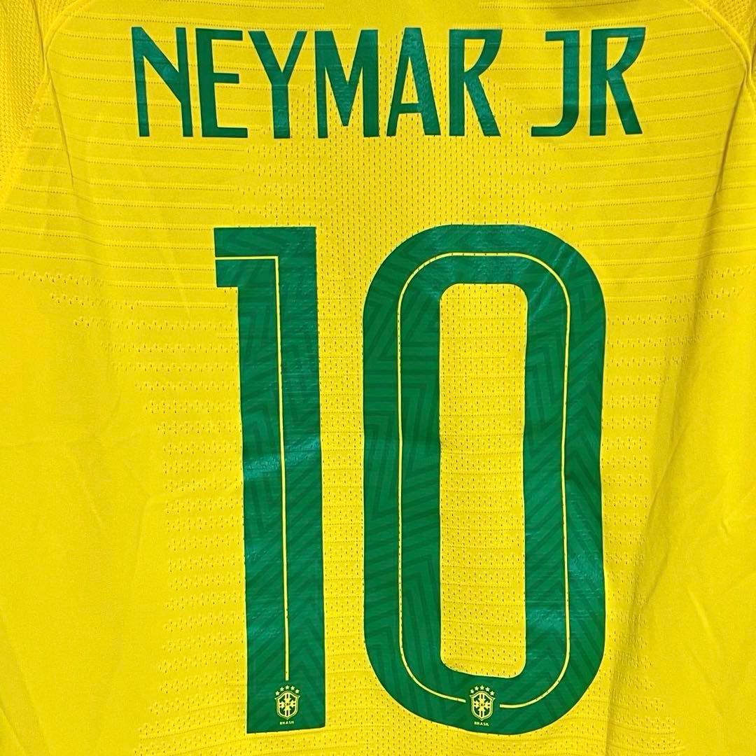 【美品！】2018ロシアW杯 ブラジル代表♯10ネイマール 【Mサイズ】選手仕様