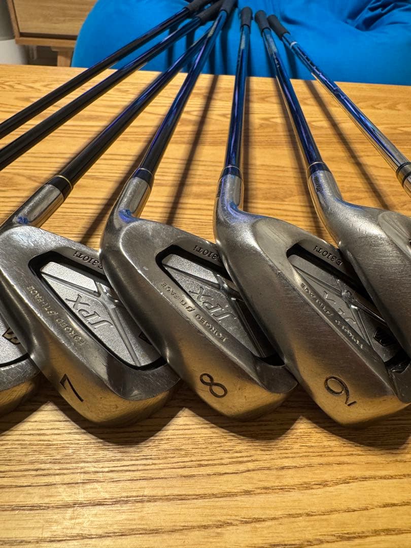 アイアン7本セットMIZUNO JPX E310Ti、TOURSTAGE、EXE