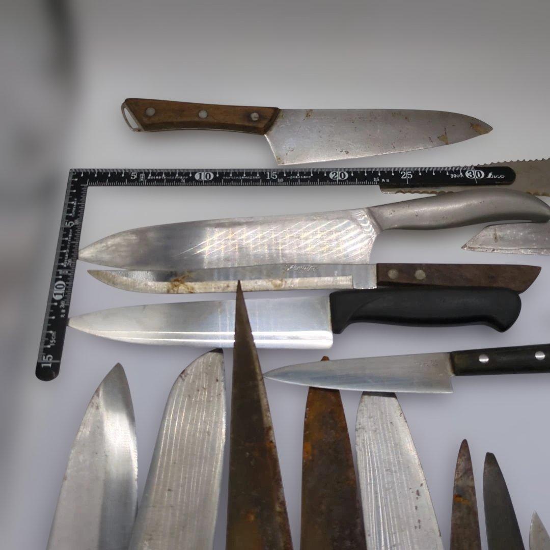 包丁セット 　包丁まとめ売り　業者向け　中古　使用感あり