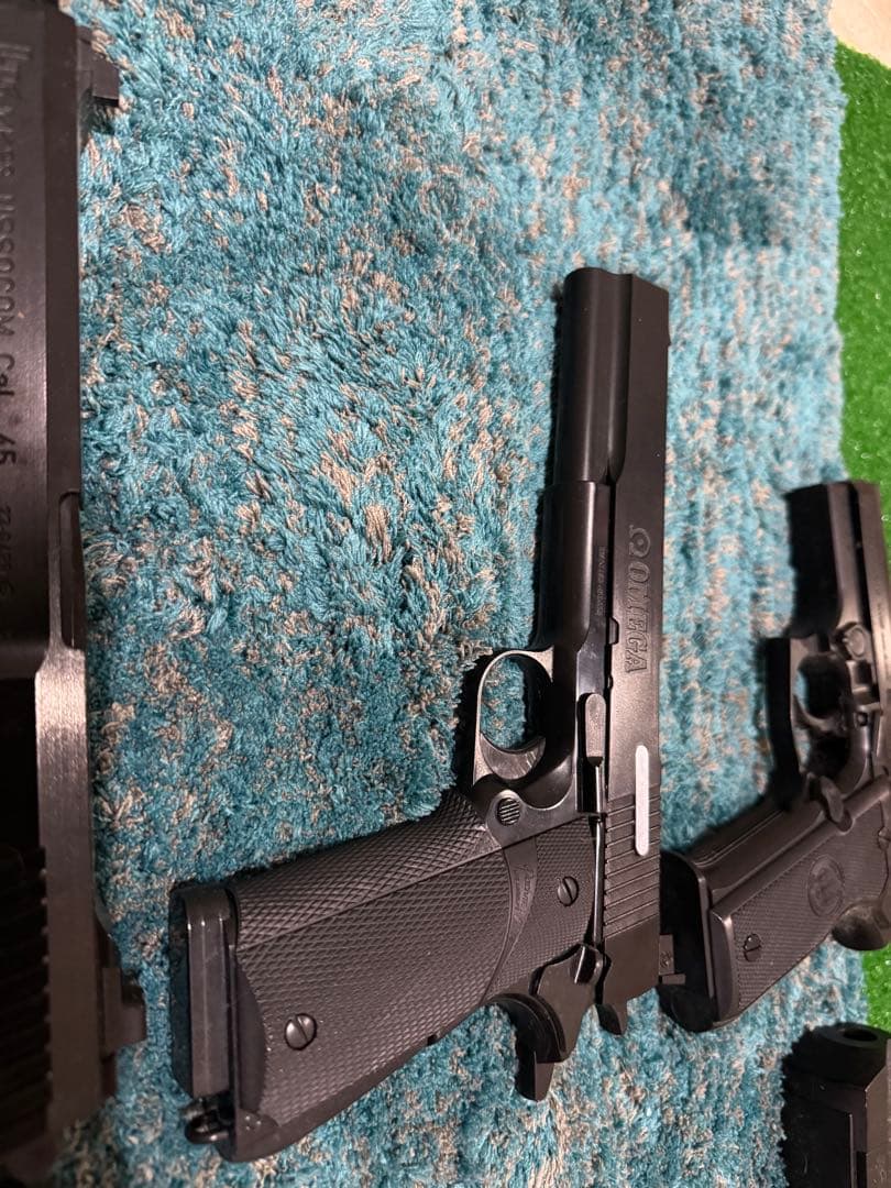 エアガン 6丁セット ブラック/シルバー　セット売り