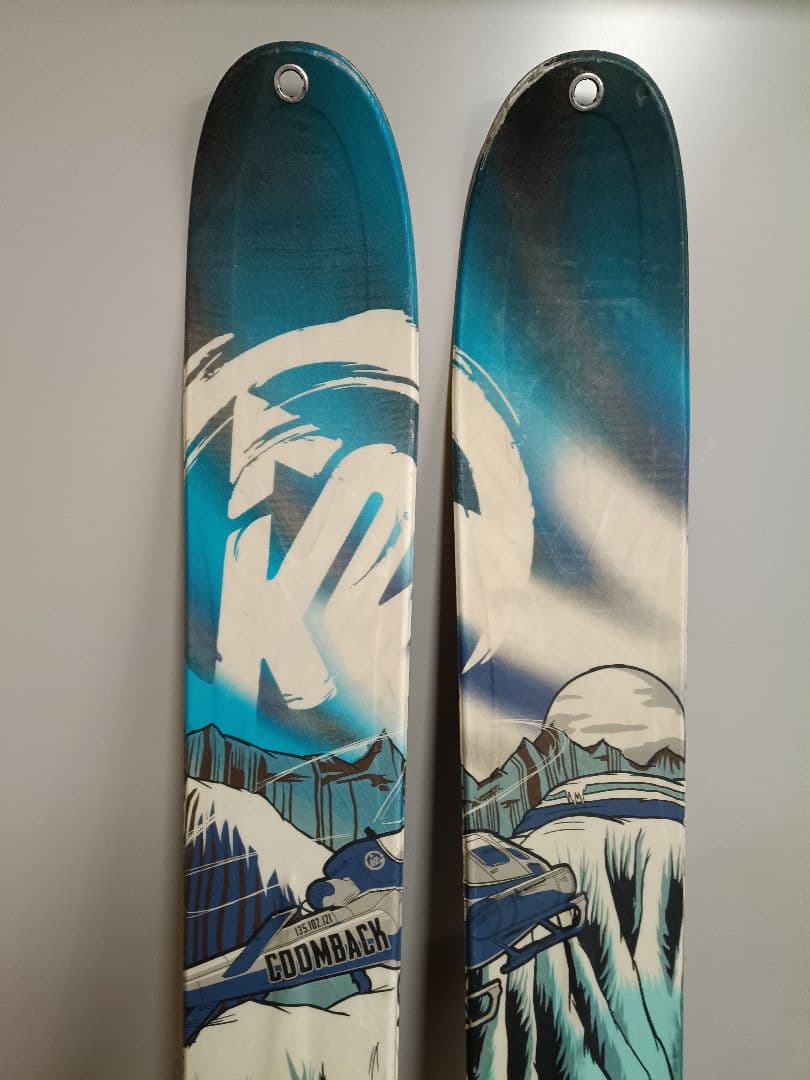 山スキー板　k2 coomback 102