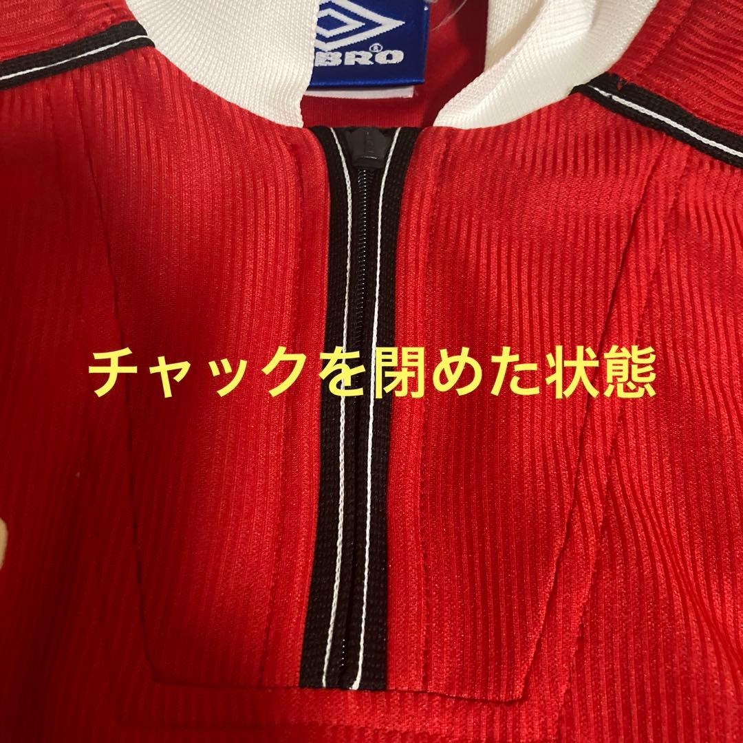 千*い様 【着用済】　マンチェスターU 長袖　ベッカム　7番　98-00 ネーム