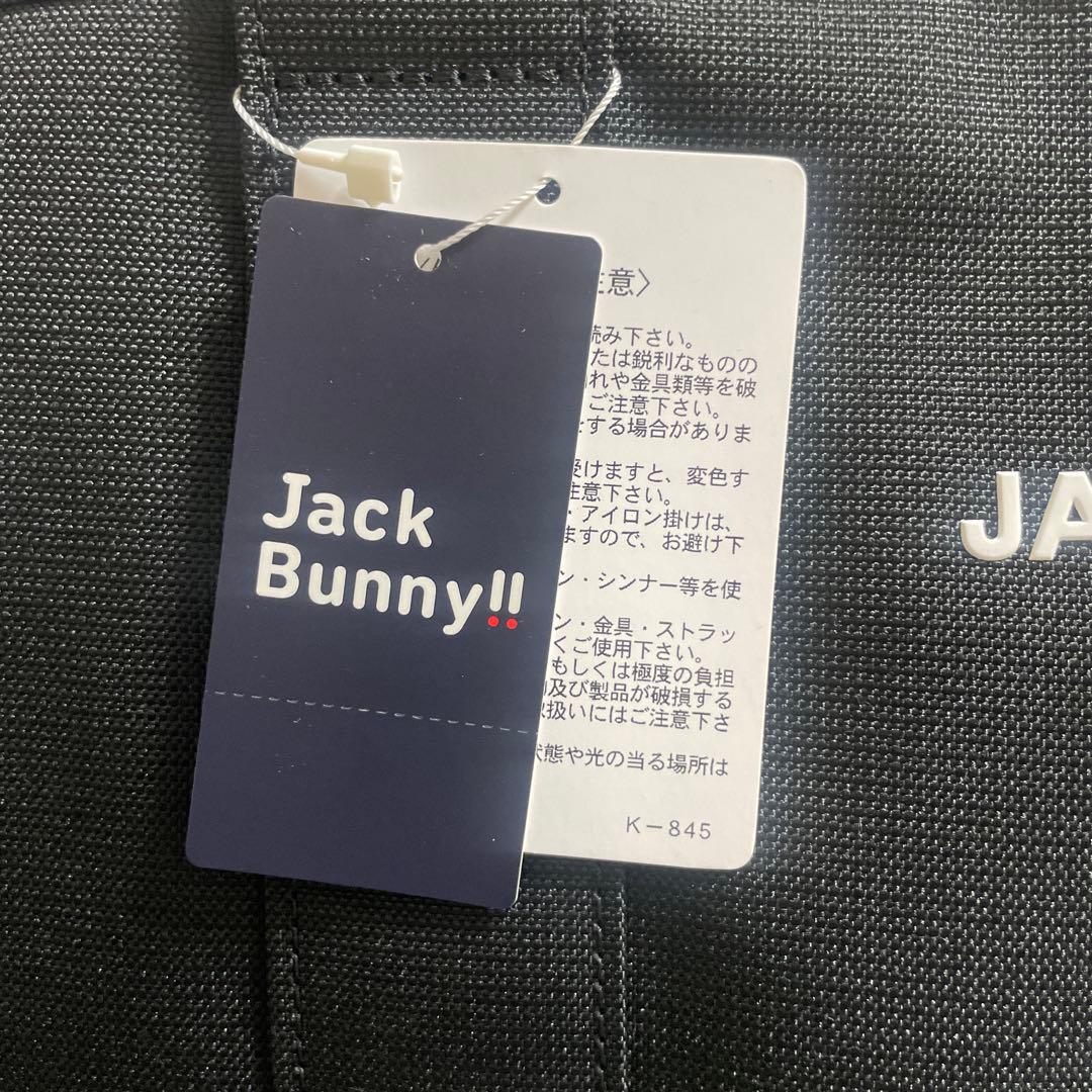 JACKBUNNY ブラック ラウンドバッグ