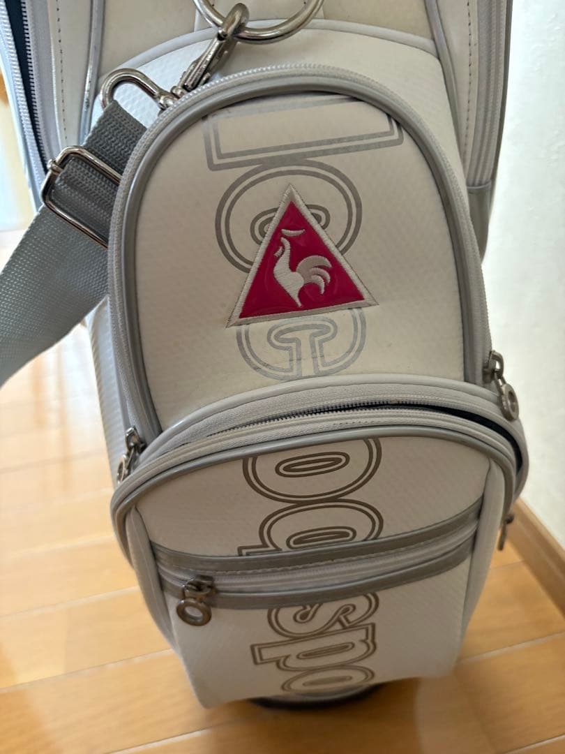 le coq sportif ゴルフバッグ ホワイト