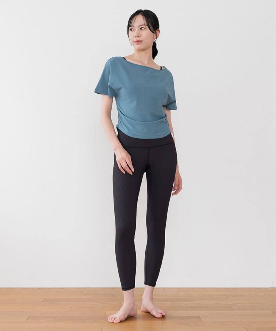 美品【SUKALA】WAGAMIボートネックTee Lサイズ