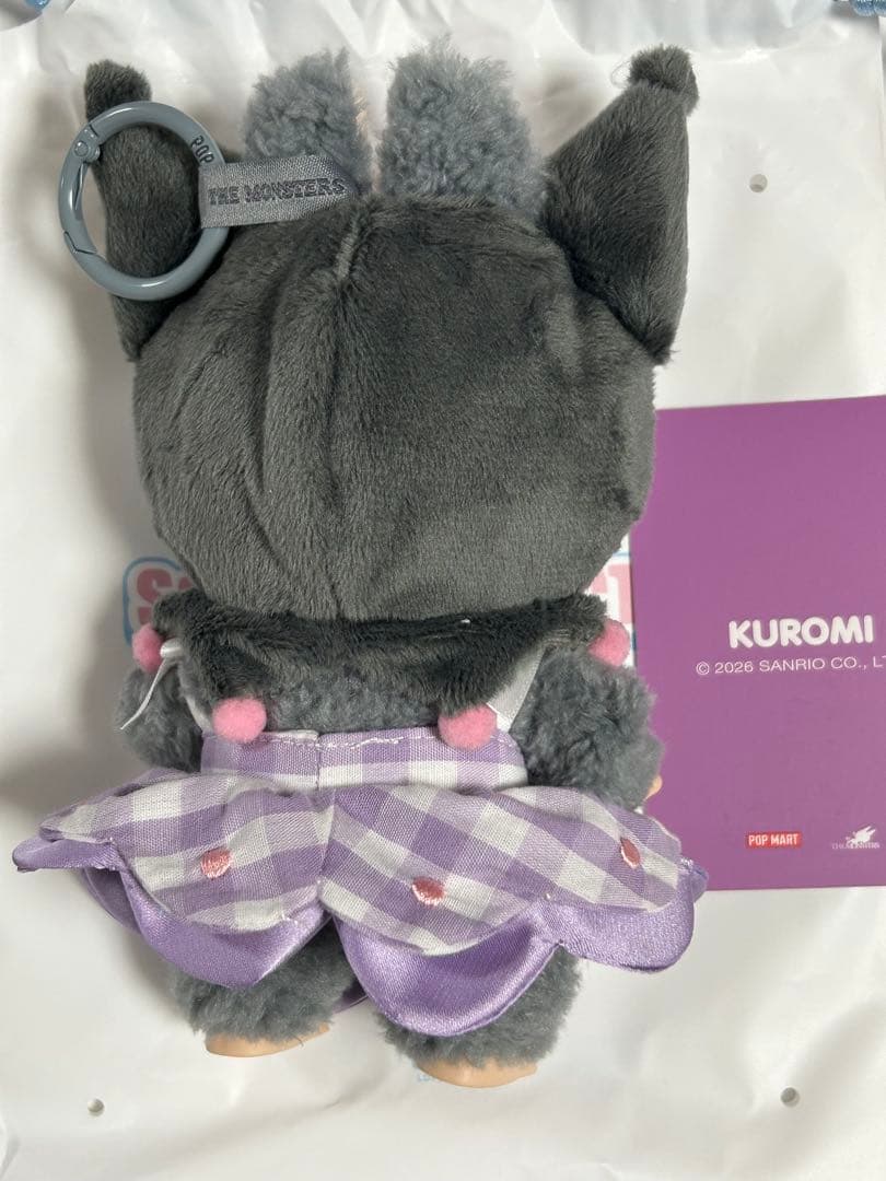 POP MART ラブブ×サンリオ　クロミちゃん　KUROMI