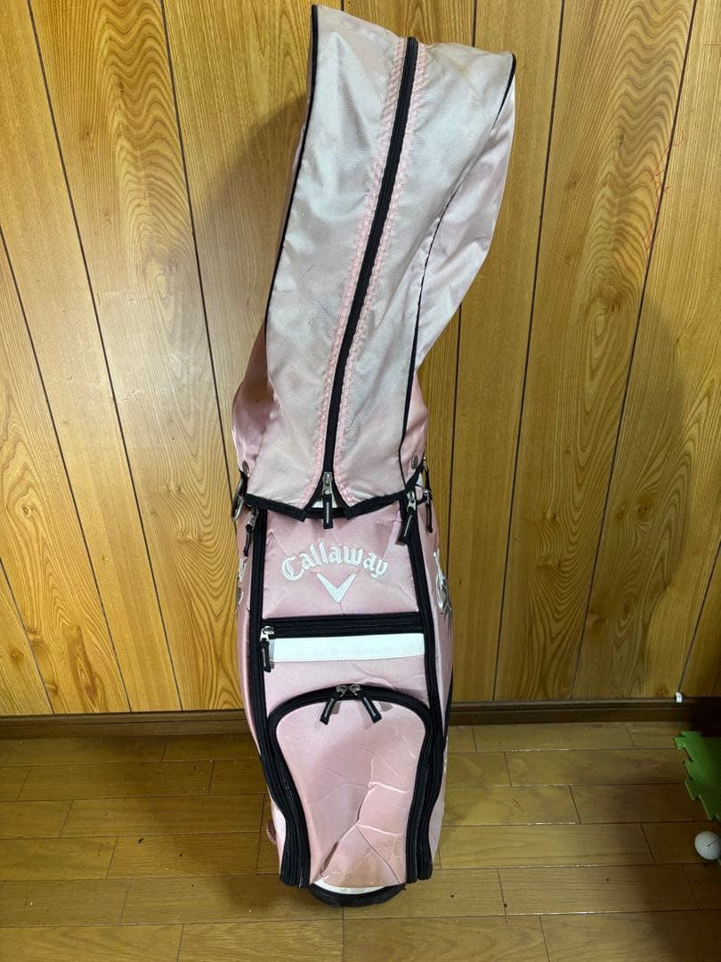 Callaway Solaire ゴルフバッグ ピンク/ホワイト