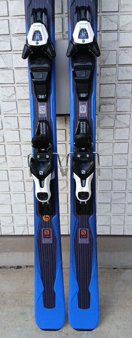 17 18 Salomon XDR 75 161cm 調整式バインディング付き