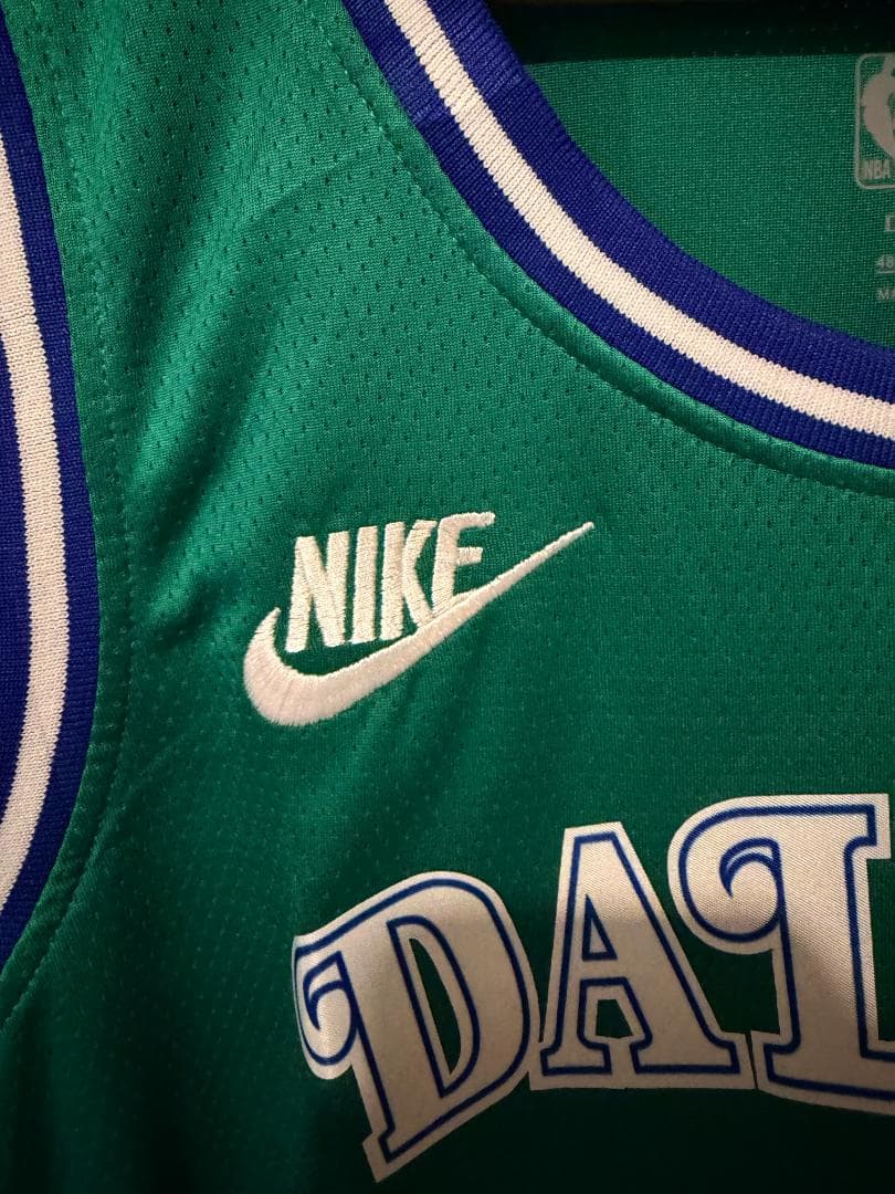 【新品】NBA マーベリックス クーパー・フラッグ ユニフォーム 緑 L