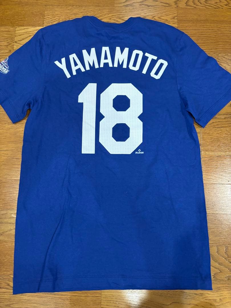 ドジャース 山本由伸 2025ワールドチャンピオンTシャツ USサイズS