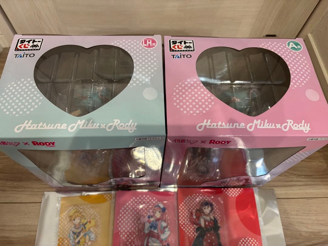 初音ミク×RODYタイトーくじ　A賞LH賞等10点セット　新品未開封品