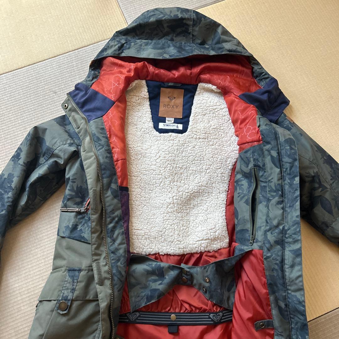 ROXY スノーボードジャケット パンツ　セット カモフラージュ