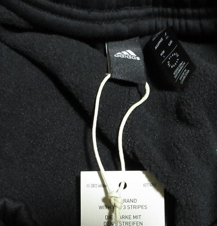 adidas (アディダス) パンツ XLサイズ ブラック 黒 ジャージ