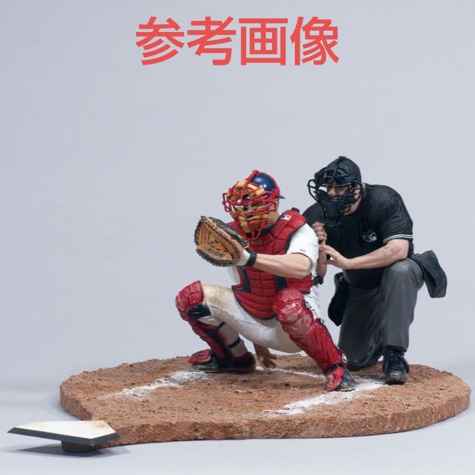 激レア MLB ジェイソン・バリテック＆審判 レッドソックス McFarlane