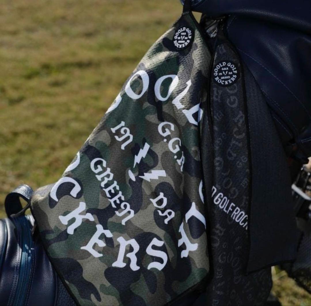 【限定】GOOLD GOLF ROCKERS OG LOGO CAMO タオル