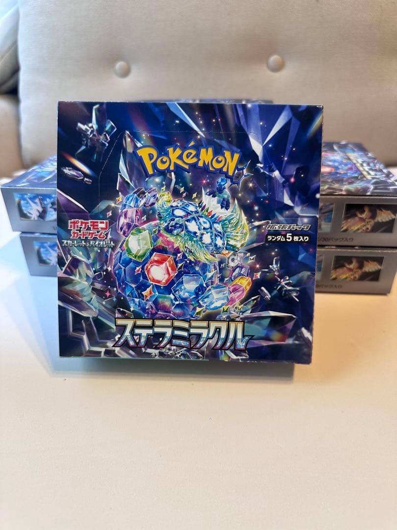 【シュリンクなし】 ポケモンカードゲーム「ステラミラクル」ボックス