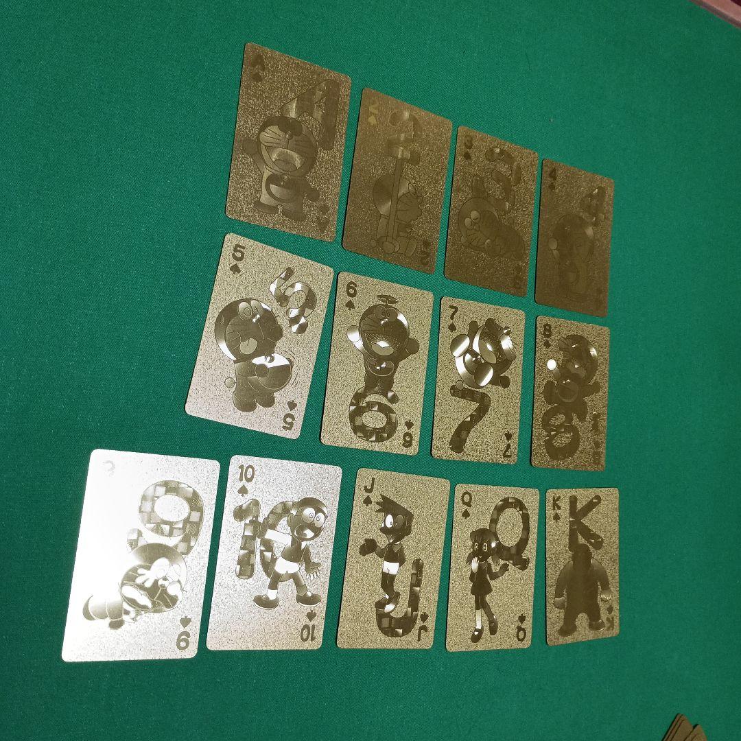 ドラえもん　黄金トランプ　【希少】