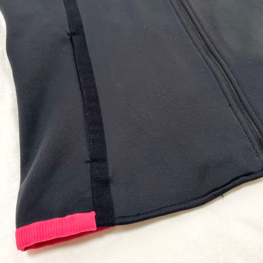 ■美品■Nike THERMAジャケット　裏フリース　黒　Ｌ　テニス　ゴルフ