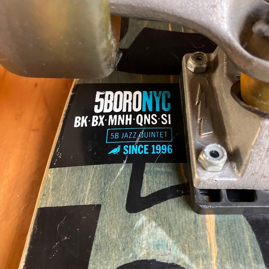 5BORO NYC スケートボード　クルーザ-SATORI WHEEL