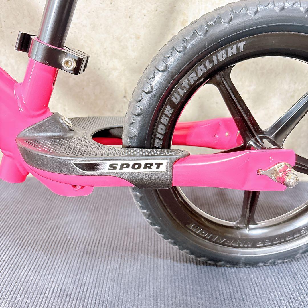 【良品】 STRIDER ストライダー スポーツ 12 バランスバイク ピンク