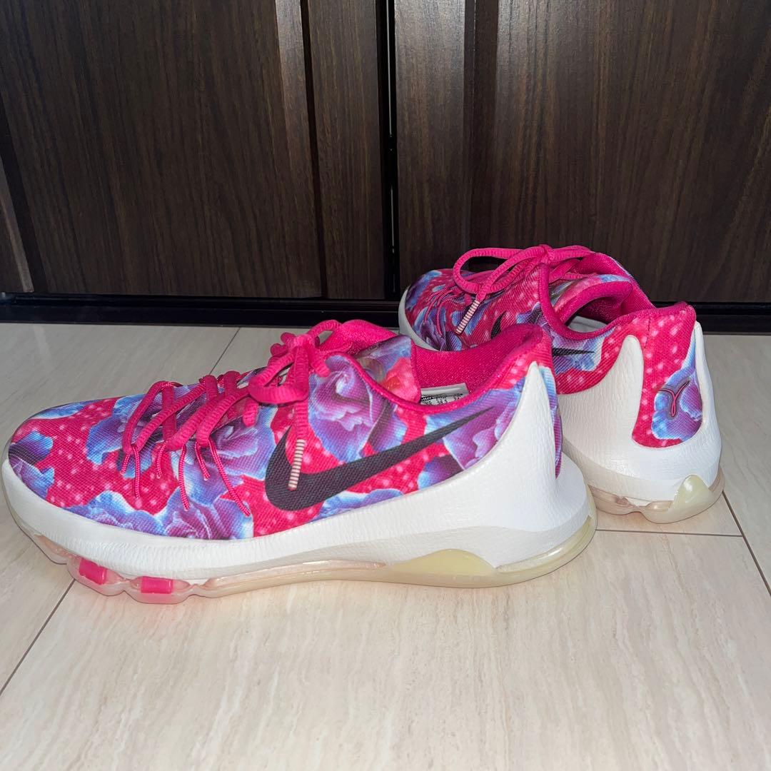 “超貴重”NIKE KD 8 AUNT PEARL 別名:薔薇KD 24cm