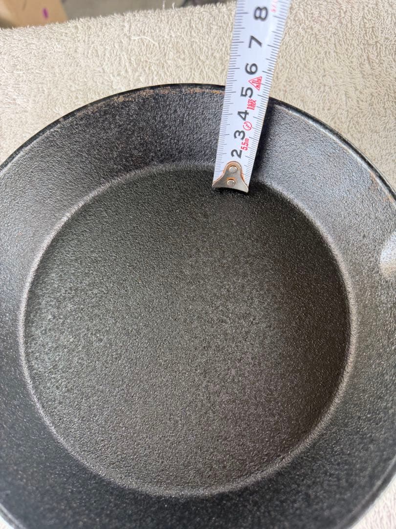 鋳鉄製フライパン2