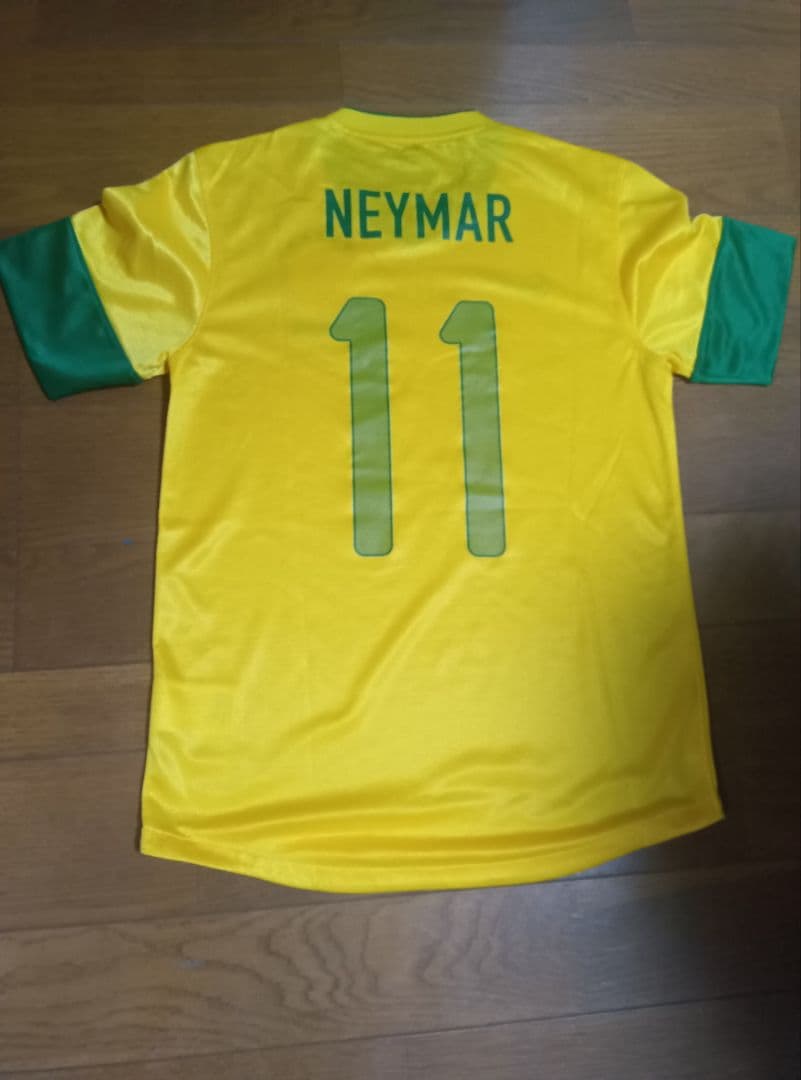2012 ロンドン五輪　ブラジル代表　ホーム　ネイマール　正規品　未使用　当時物