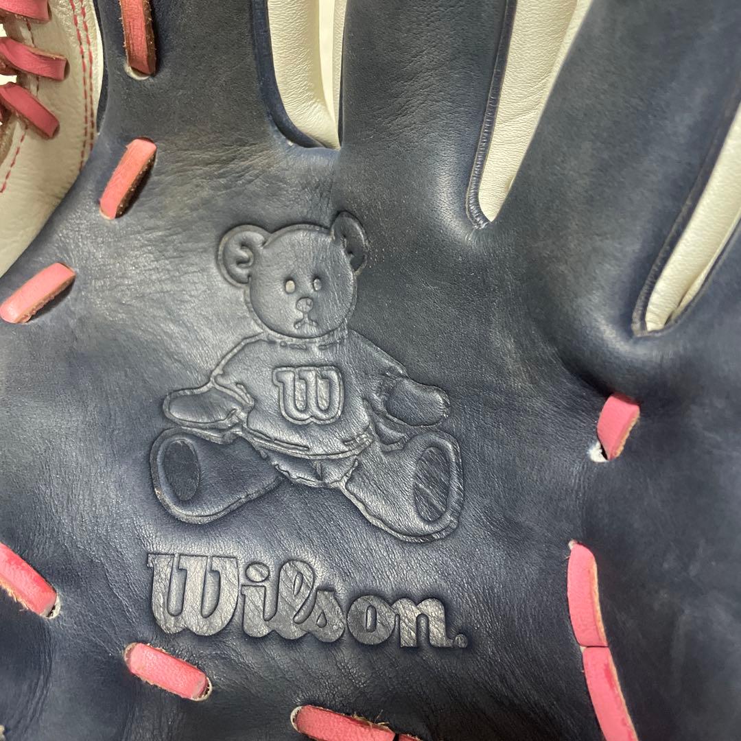 ウイルソン Wilson Bare 限定品 ベアシリーズ軟式/ソフト兼用グローブ