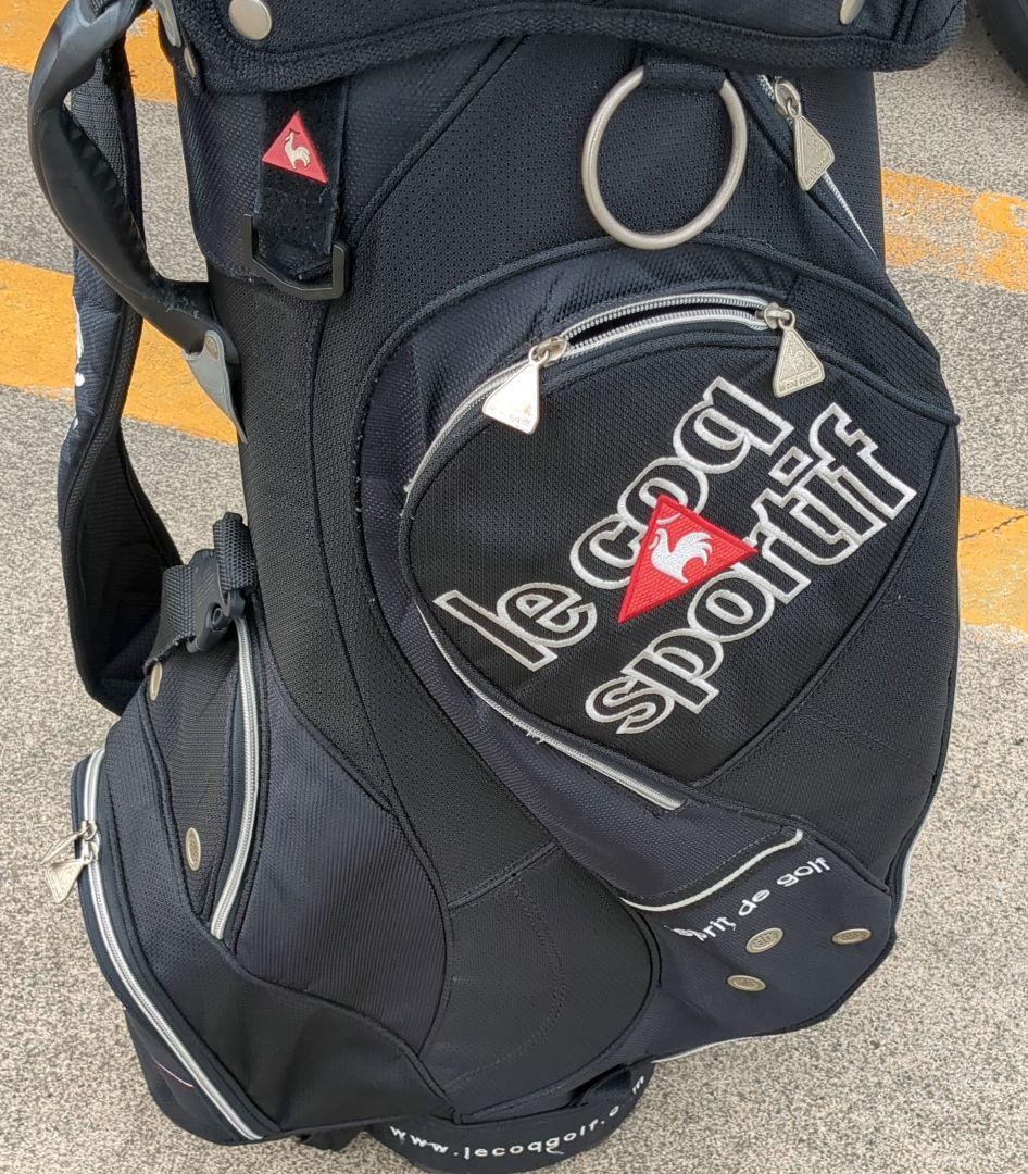le coq sportif ブラック キャディバッグ