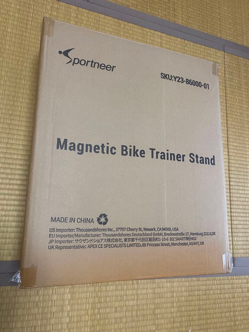 中古Sportneer 自転車トレーナ ローラー台 サイクルトレーナー