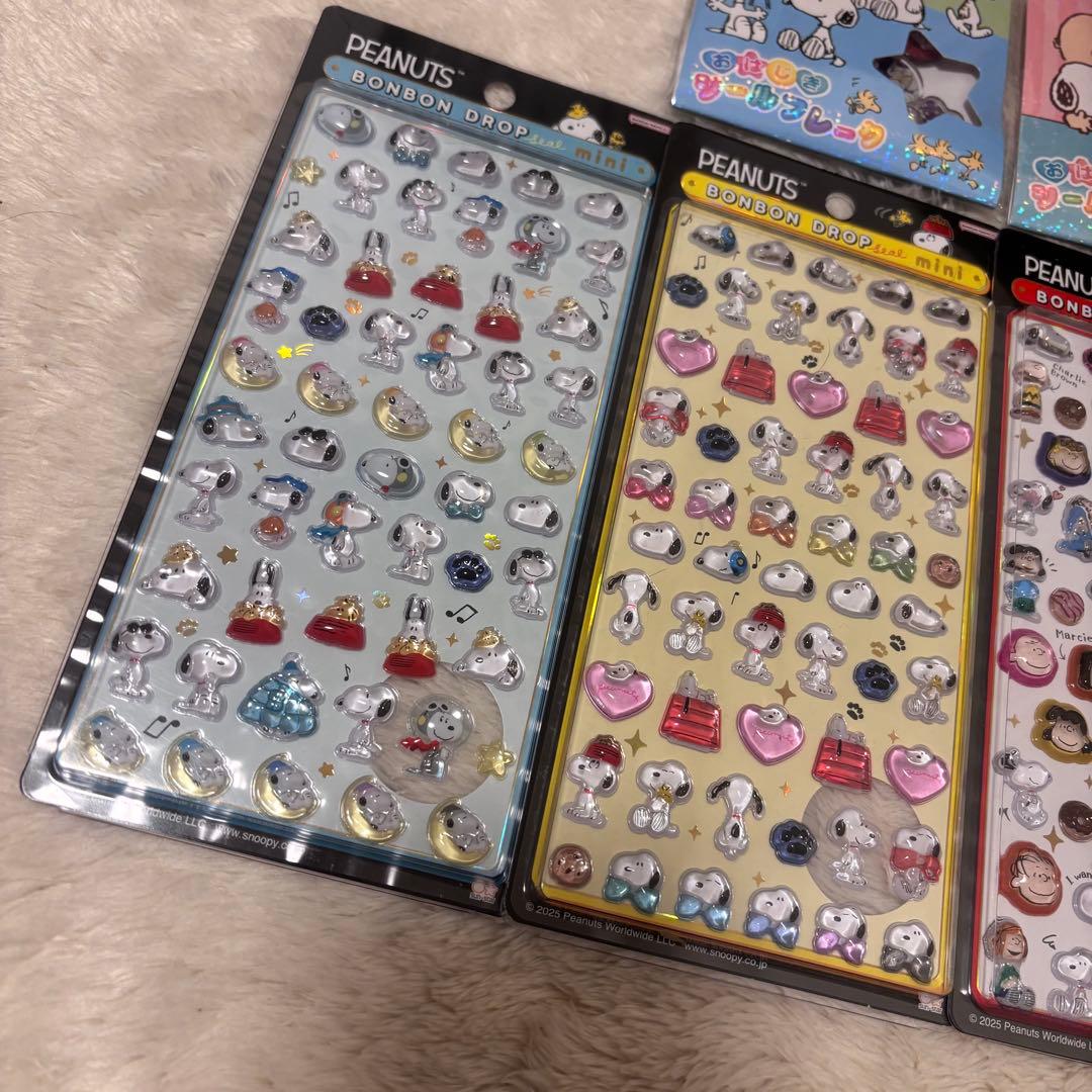 正規品　スヌーピー　ボンボンドロップシール　ミニ　ウォーター　おはじき　ボンドロ
