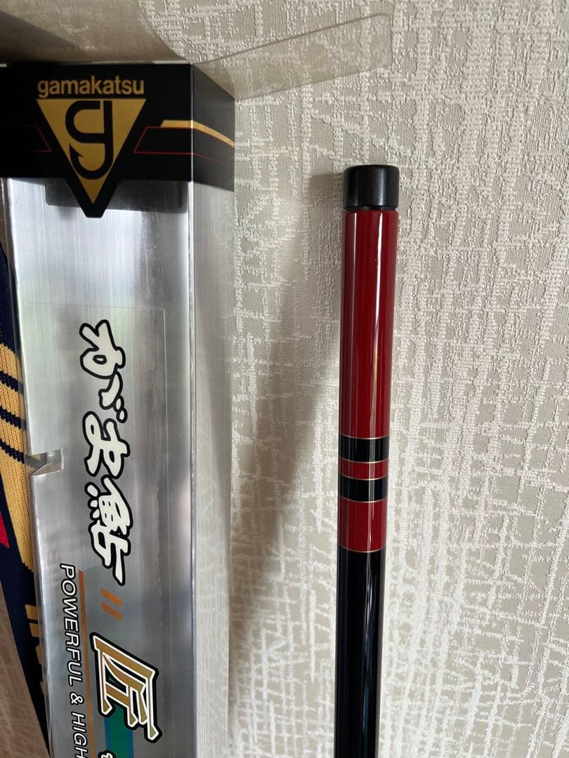 がまかつ　がま鮎　匠技光　引抜急瀬90 未使用