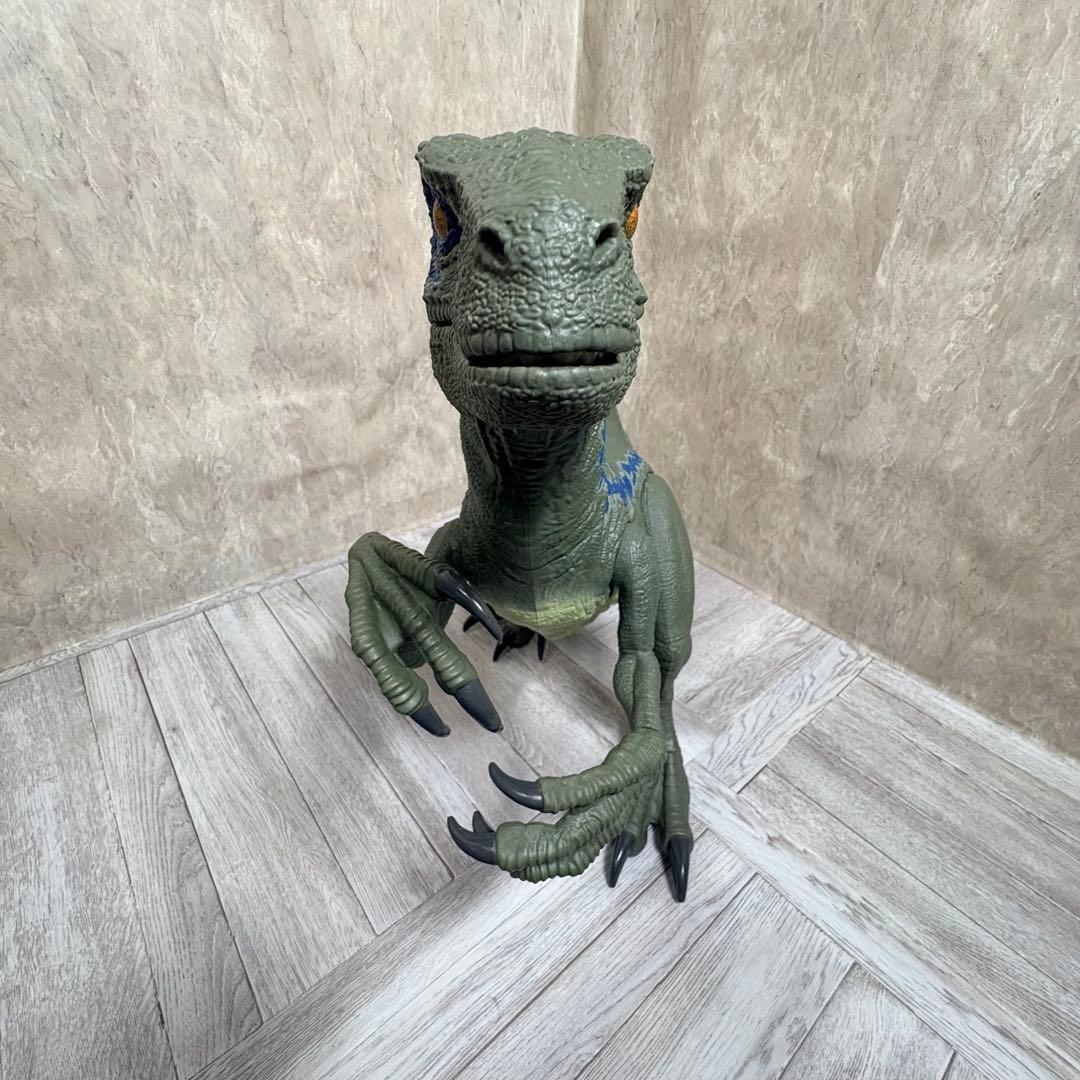 MATTEL ジュラシックワールド スーパー ビッグ 96cm ブルー マテル