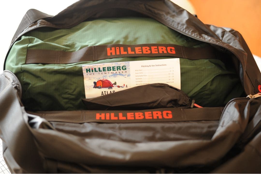 極美品 HILLEBERG ATLAS ヒルバーグ アトラス エストニア製