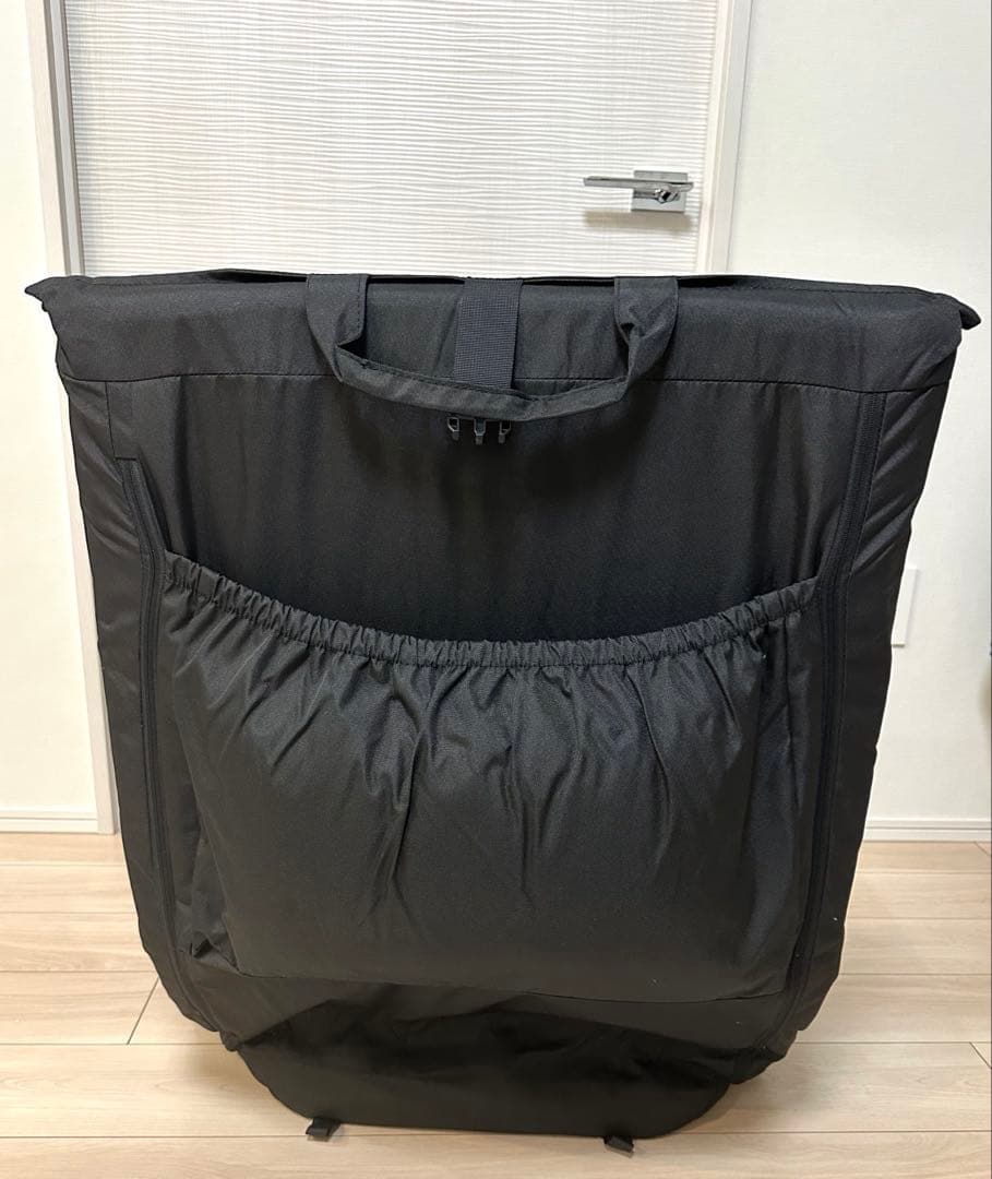 3way 車中泊 マット 8cm 座椅子 コット ブラック カバー付き