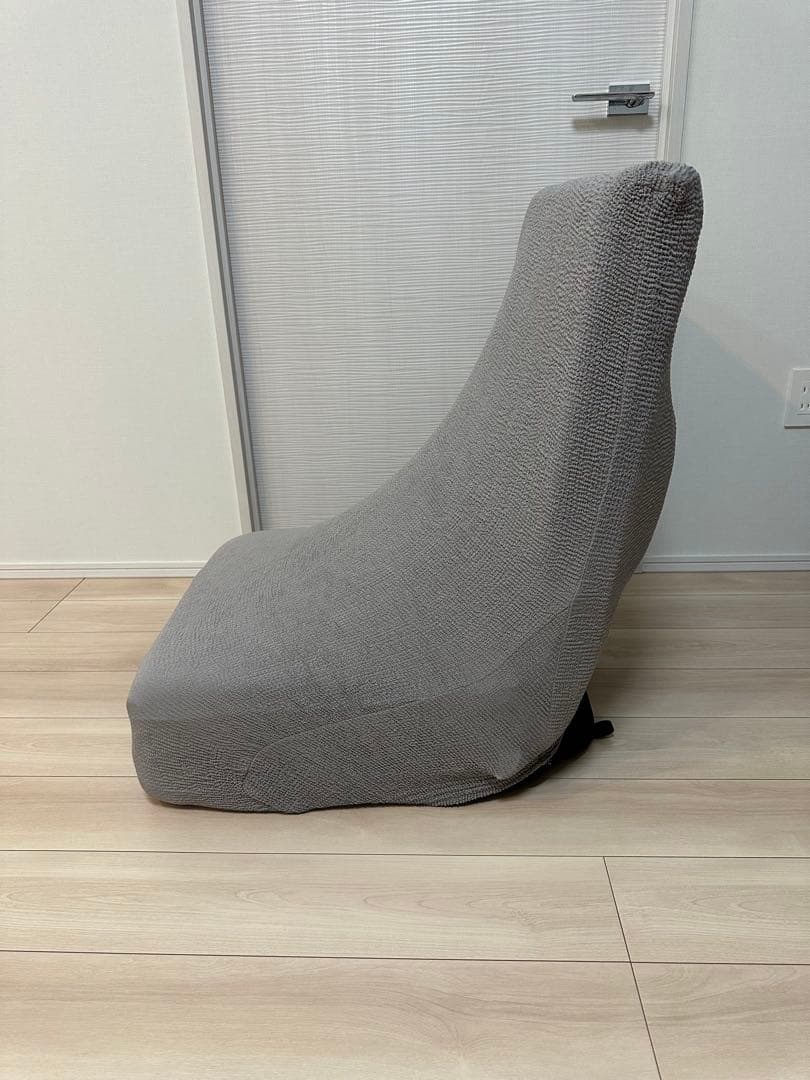 3way 車中泊 マット 8cm 座椅子 コット ブラック カバー付き