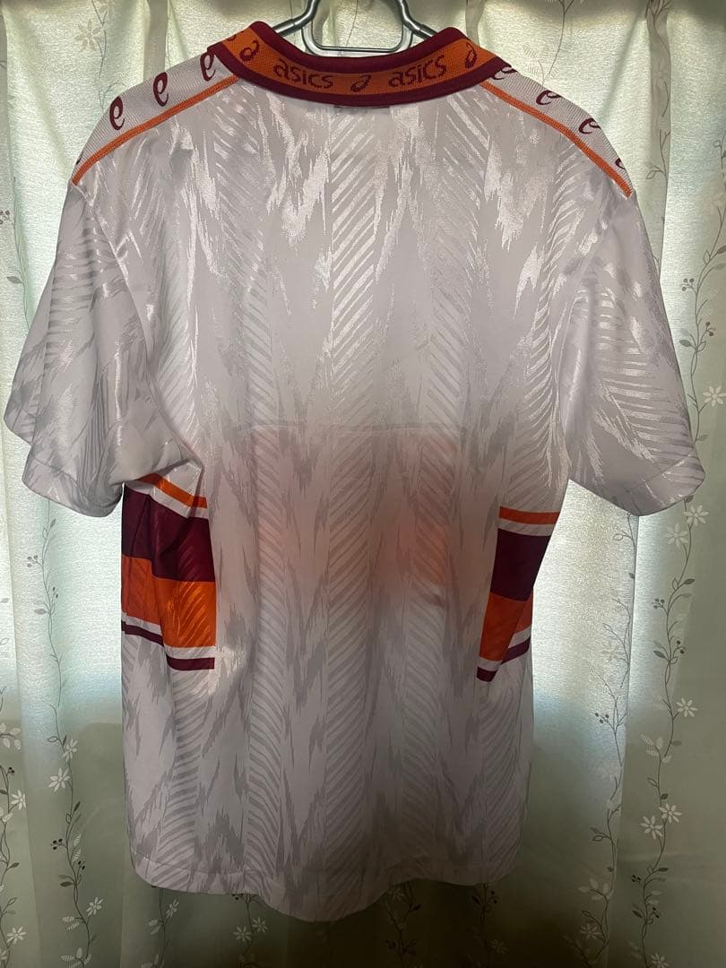 希少 asics サッカーユニフォーム ASローマ 1994/1995 モデル
