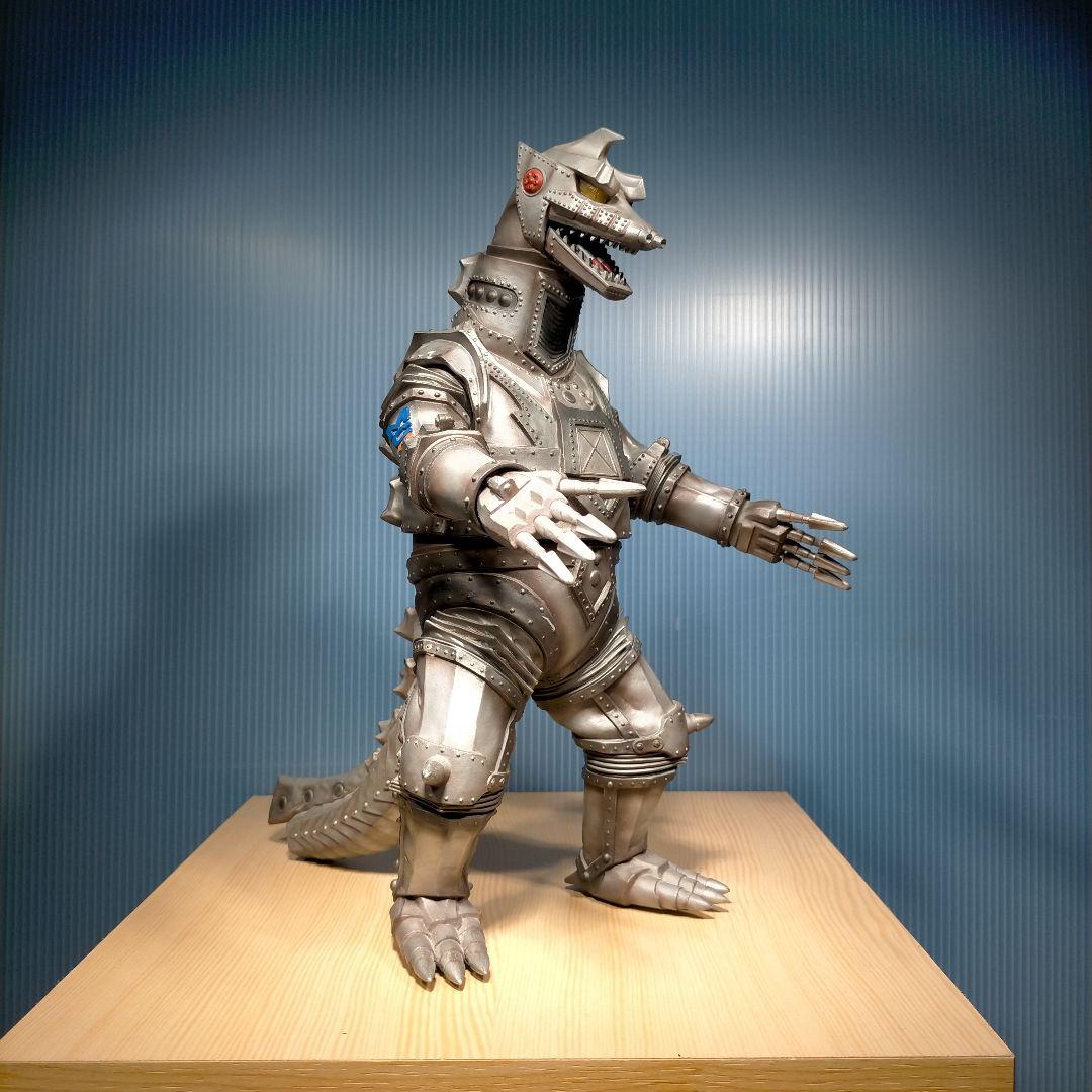 ビリケン商会　メカゴジラ２ 彩色済み可動式ソフビフィギュア 約30cm