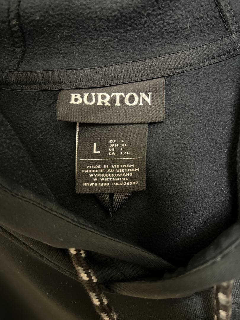 BURTON W CROWN WPF POTrue Black サイズL