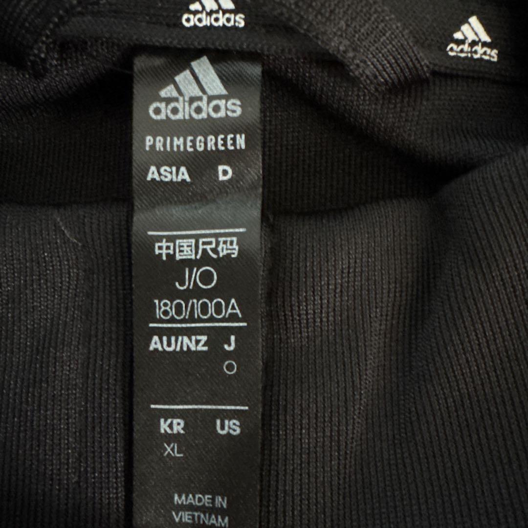 大幅値下げ　adidas ブラック ジャージ上下セット XL
