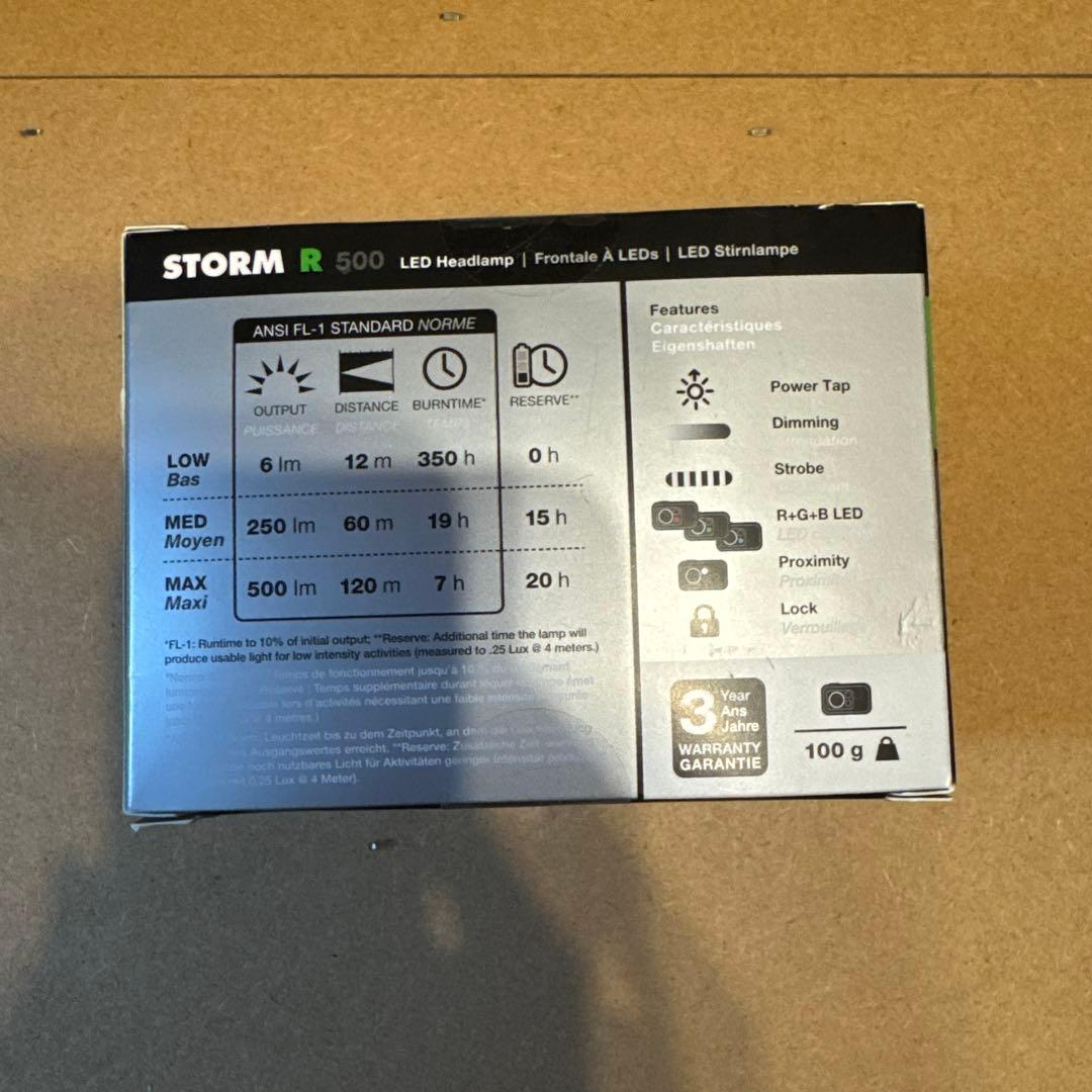  STORM R 500 ラスト1点