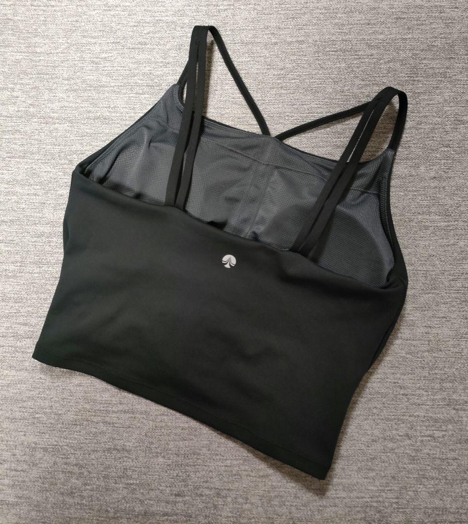 ⑰【美品】SUKALA スカーラ LAVA ヨガウェア ブラトップ L ブラック