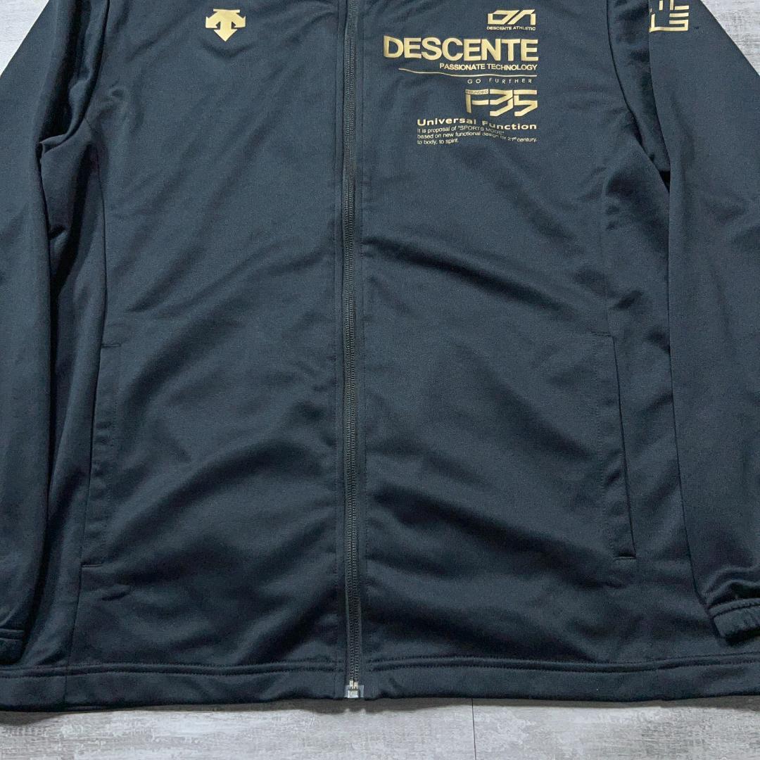 DESCENTE デサント Move Sport ジャージ 上下セット M 黒金